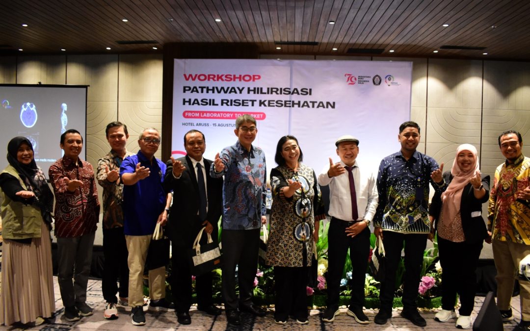 UNDIP BERHASIL MEWADAHI ANTUSIASME PARA PENELITI UNDIP UNTUK MENJADIKAN PRODUK TEMUANNYA DAPAT TERAPLIKASIKAN KEPADA MASYARAKAT DALAM WORKSHOP PATHWAY HILIRISASI HASIL RISET KESEHATAN